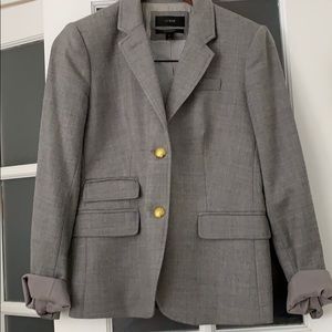 Jcrew school boy blazer - grey size 4